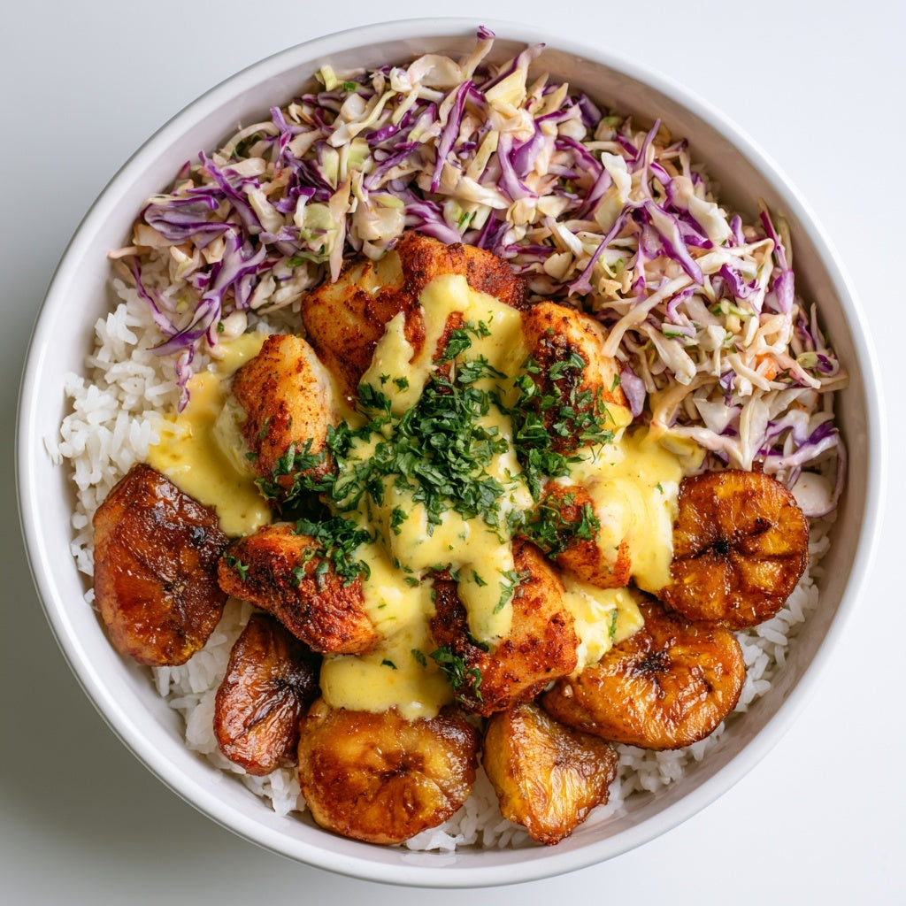 Blackened Fish & Spicy Pineapple aioli
