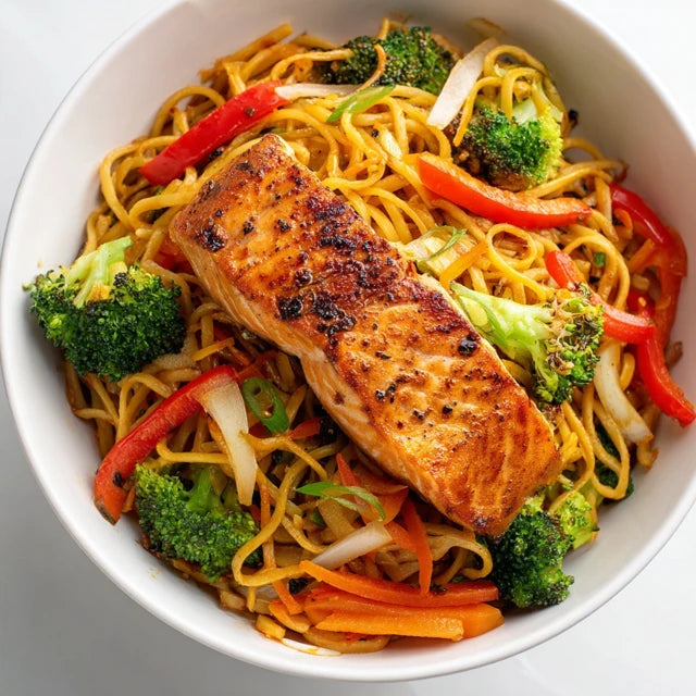 Salmon Stir Fry